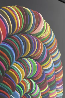 KARE Design Seinäkoristeet*Pasta Colore Circles Seinäkoriste, Taulu 80x80cm