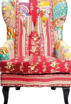 KARE Design Nojatuolit*Patchwork Nojatuoli, Punainen