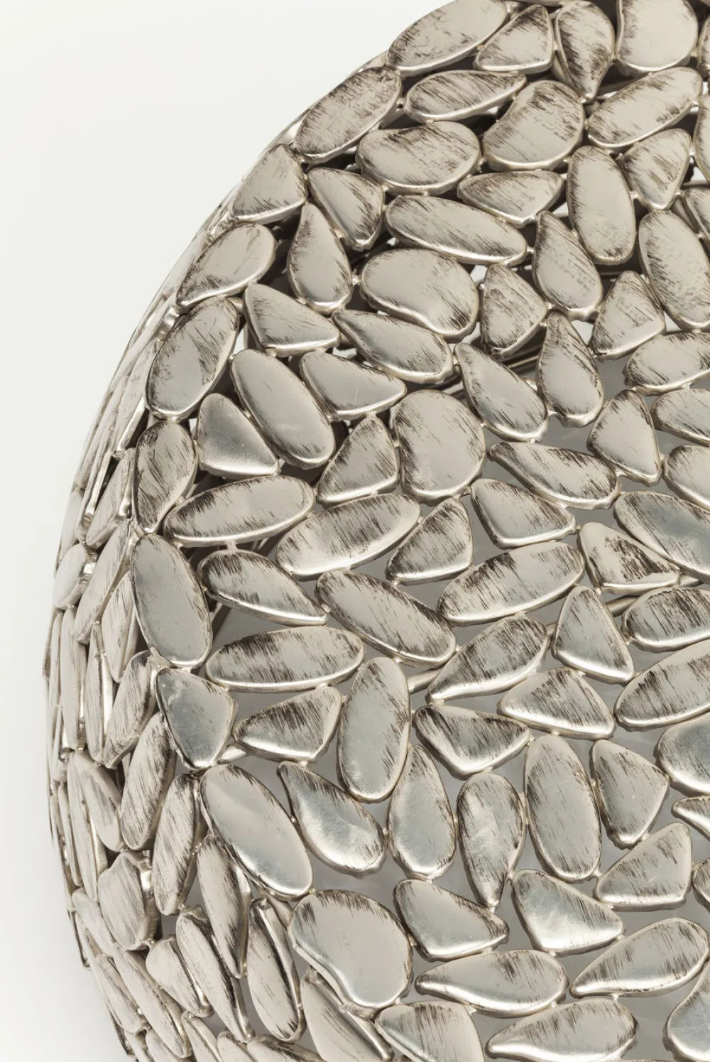 KARE Design Sohvapöydät*Pebbles Deluxe Sohvapöytä, Hopea (2/Setti)