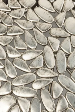 KARE Design Sohvapöydät*Pebbles Deluxe Sohvapöytä, Hopea (2/Setti)