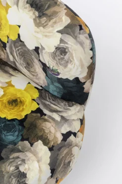 KARE Design Nojatuolit*Peony Flower Kääntyvä Nojatuoli, Keltainen