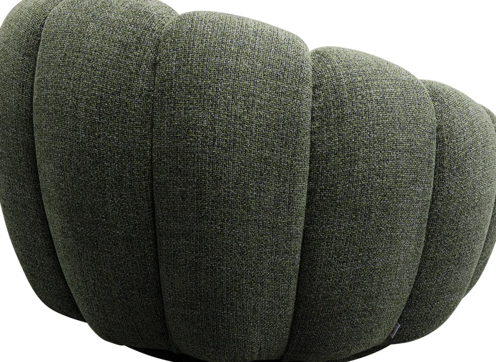 KARE Design Nojatuolit*Peppo Bloom Melange Kääntyvä Nojatuoli Vihreä