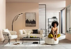 KARE Design Sohvat|Olohuone*Peppo 2-istuttava Sohva, Valkoinen 182cm