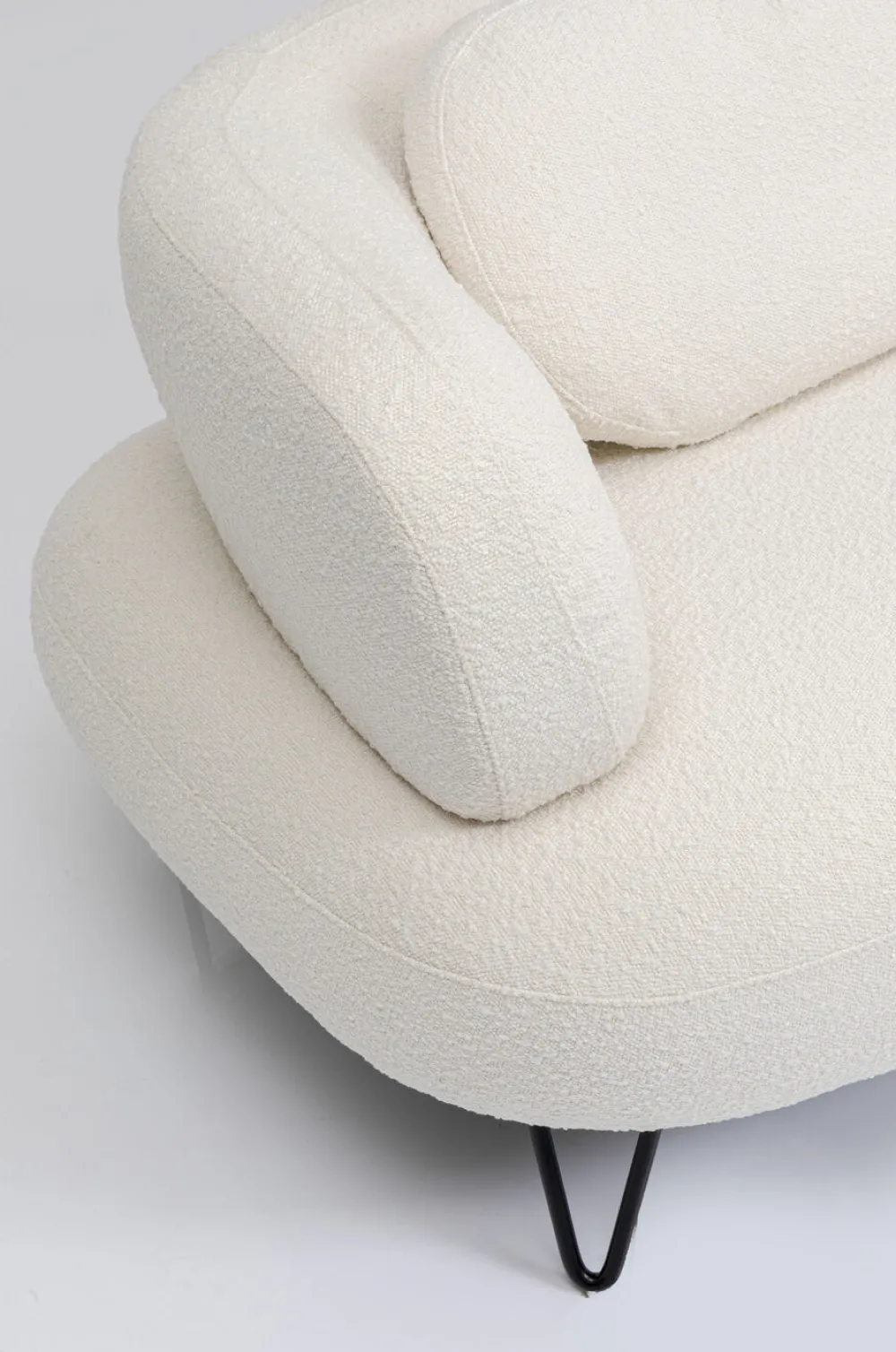 KARE Design Sohvat|Olohuone*Peppo 2-istuttava Sohva, Valkoinen 182cm