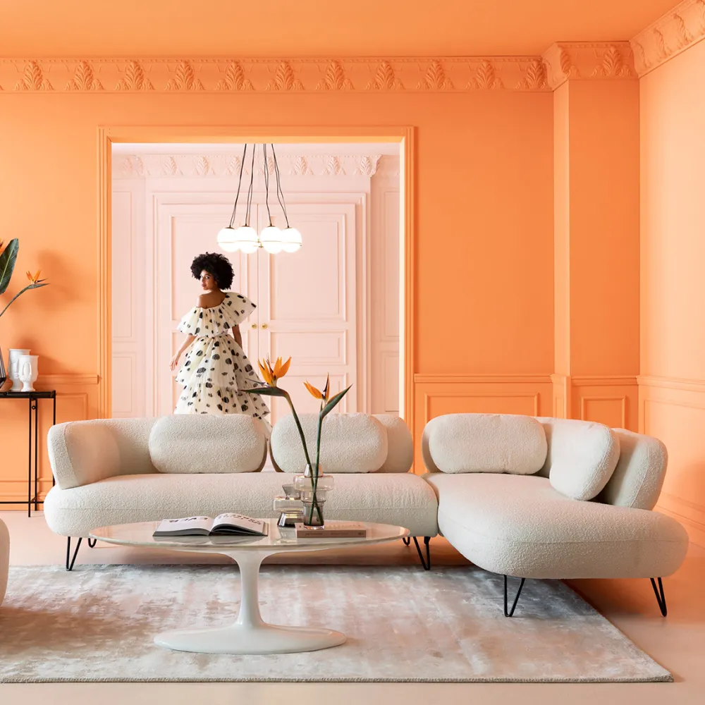 KARE Design Olohuone|Kulmasohvat*Peppo Kulmasohva, Valkoinen