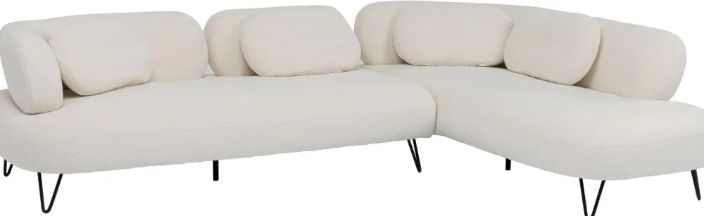 KARE Design Olohuone|Kulmasohvat*Peppo Kulmasohva, Valkoinen