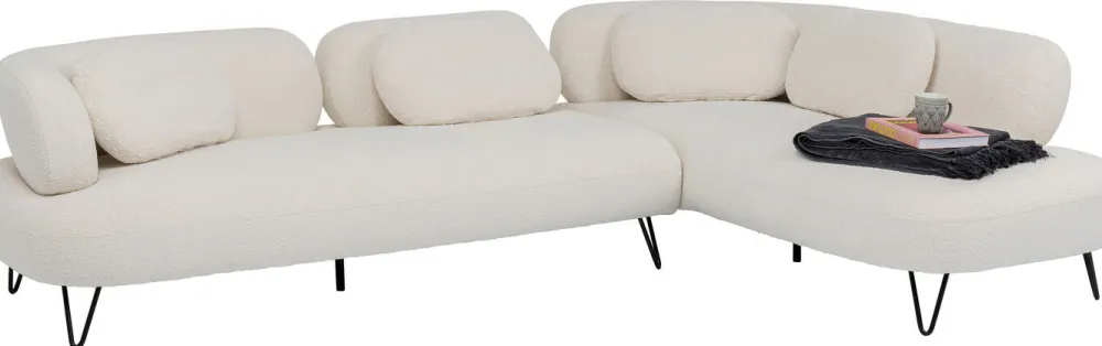 KARE Design Olohuone|Kulmasohvat*Peppo Kulmasohva, Valkoinen