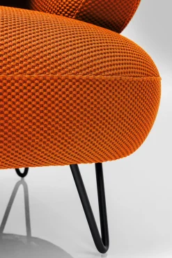 KARE Design Sohvat*Peppo Sohva, 2-istuttava, Oranssi 182cm