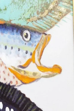 KARE Design Olohuone*Picture Touched Fish Meeting Two Kalat Taulu 75x100cm