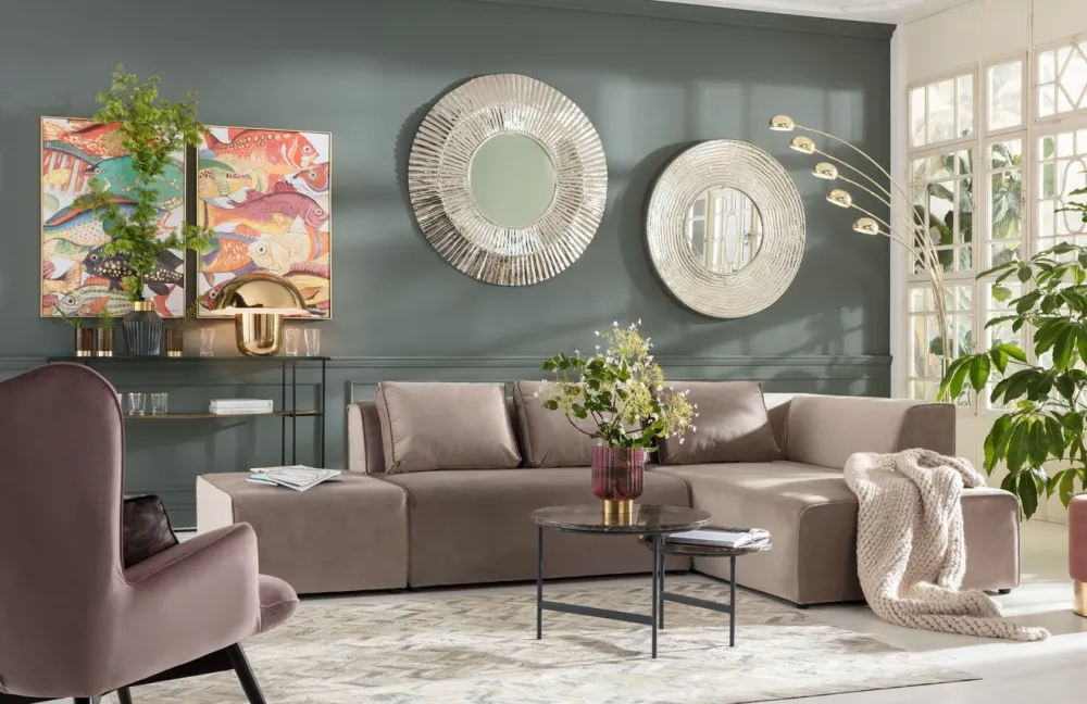 KARE Design Olohuone*Picture Touched Fish Meeting Two Kalat Taulu 75x100cm