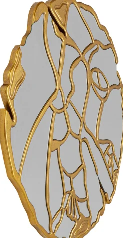 KARE Design Peilit*Pieces Seinäpeili, KultaØ100cm