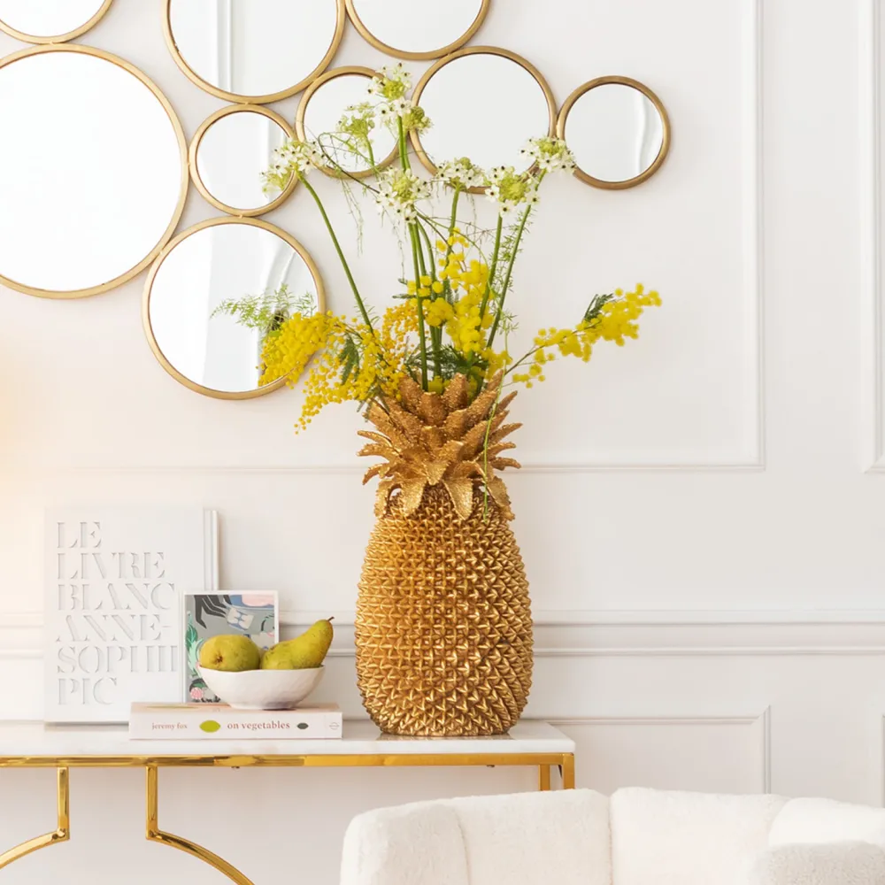 KARE Design Maljakot|Olohuone*Pineapple Ananas Maljakko 50cm