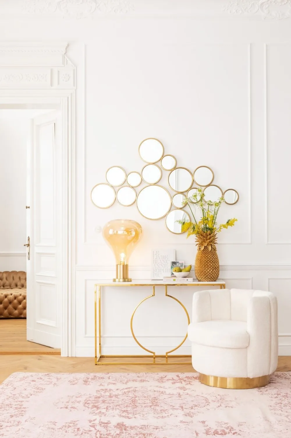 KARE Design Maljakot|Olohuone*Pineapple Ananas Maljakko 50cm