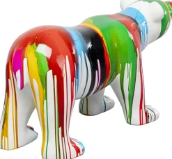 KARE Design Jalalliset Koriste-Esineet*Polar Bear Holi Jääkarhu Koriste-esine Värikäs 46cm
