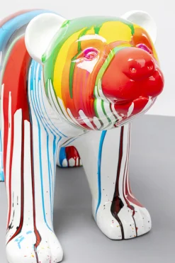 KARE Design Jalalliset Koriste-Esineet*Polar Bear Holi Jääkarhu Koriste-esine Värikäs 46cm