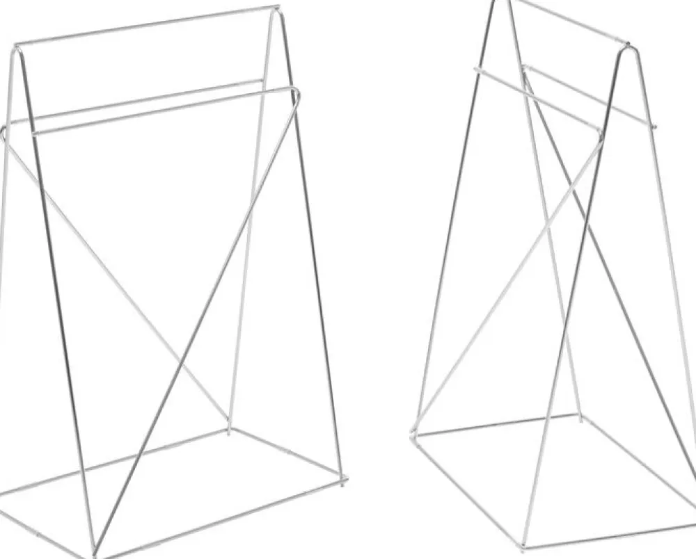 KARE Design Työpöydät*Polar Pöydän Jalat (pari) 31x49cm