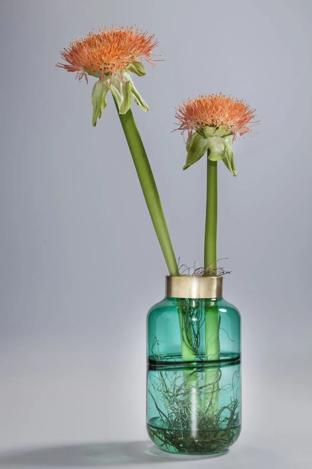 KARE Design Maljakot|Olohuone*Positano Belly Maljakko, Vihreä 28cm