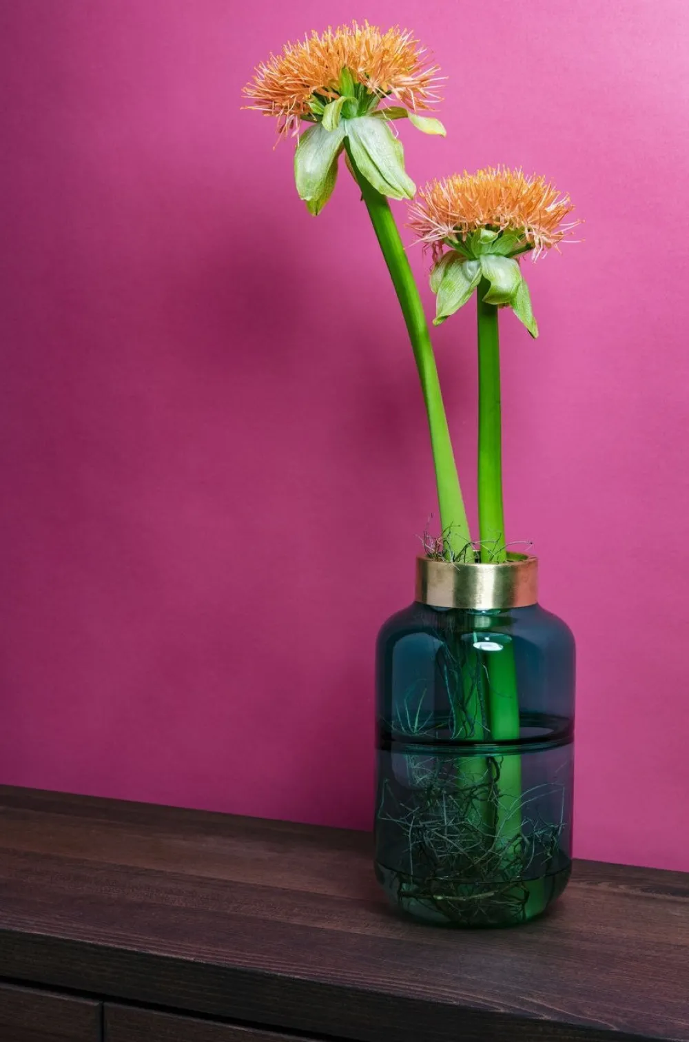 KARE Design Maljakot|Olohuone*Positano Belly Maljakko, Vihreä 28cm