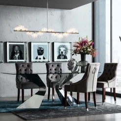 KARE Design Tuolit*Prince Velvet Tuoli Harmaa