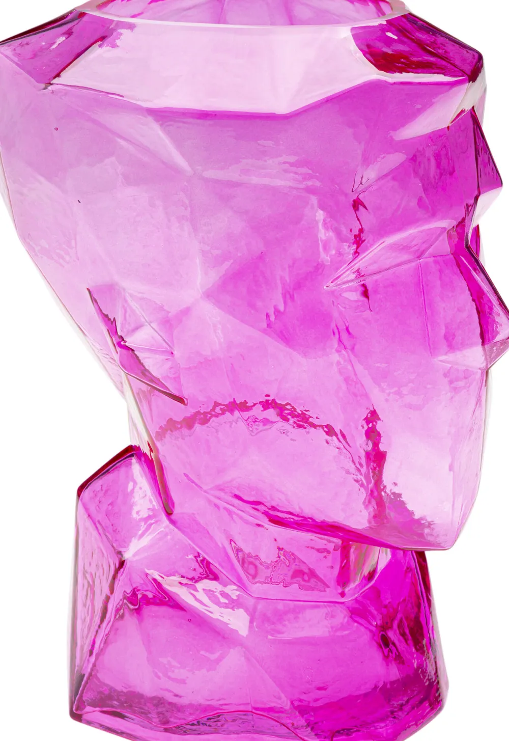 KARE Design Maljakot|Olohuone*Prisma Face Kasvot Maljakko Pinkki 30cm