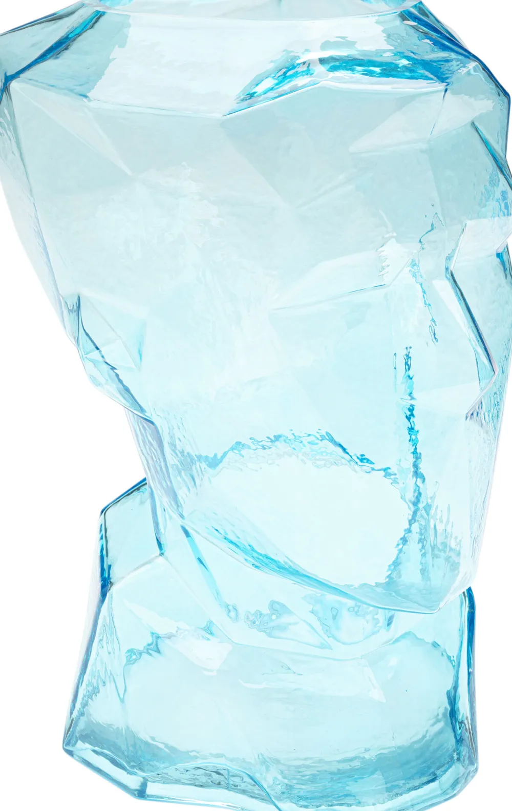 KARE Design Maljakot|Olohuone*Prisma Face Kasvot Maljakko Vaaleansininen 30cm