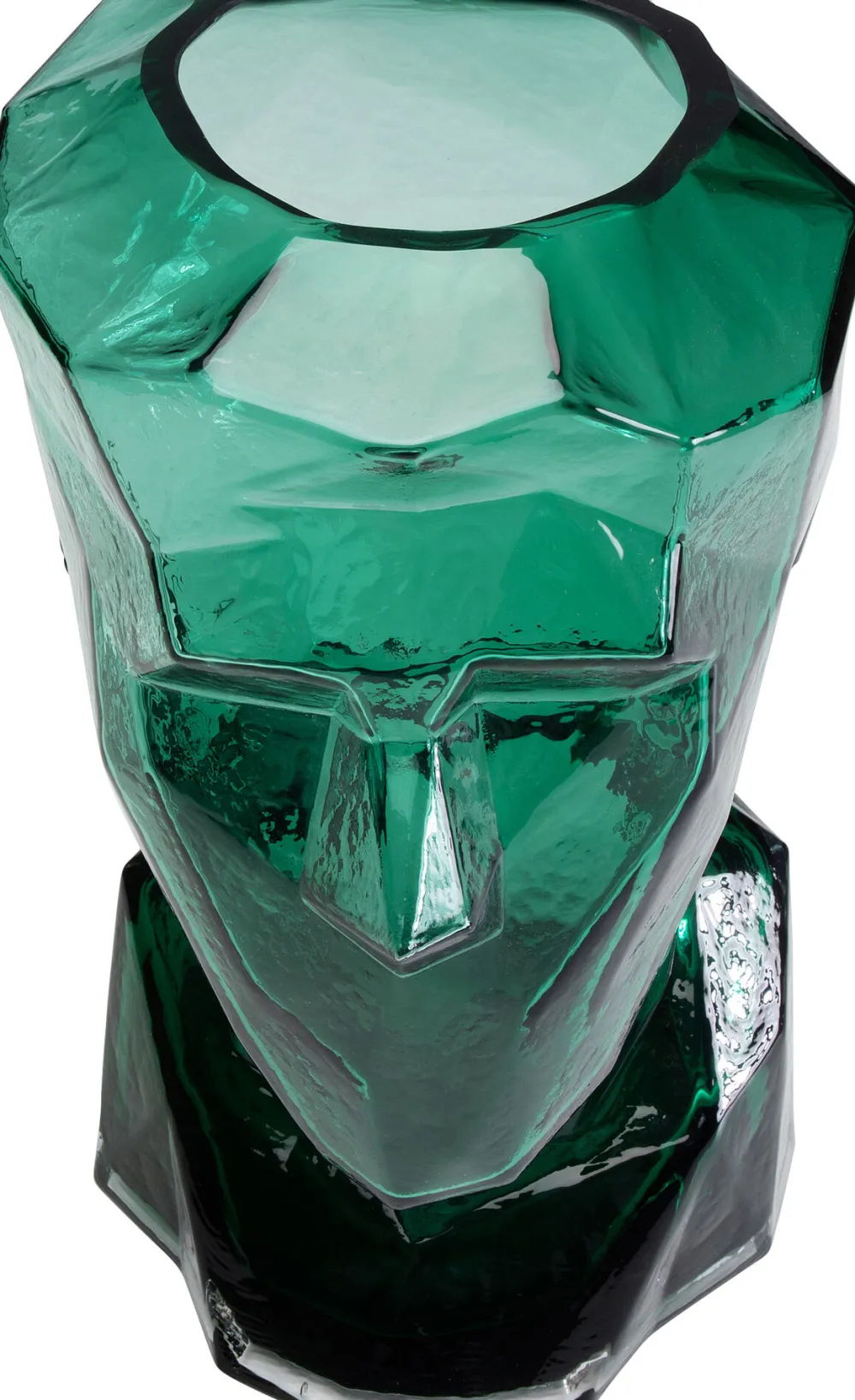 KARE Design Maljakot|Olohuone*Prisma Face Maljakko Vihreä 30cm