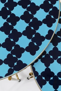 KARE Design Sohvapöydät*Priya Blue Sivupöytä (2/Setti)