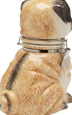 KARE Design Purkit*Pug Mopsi Koristepurkki 18cm