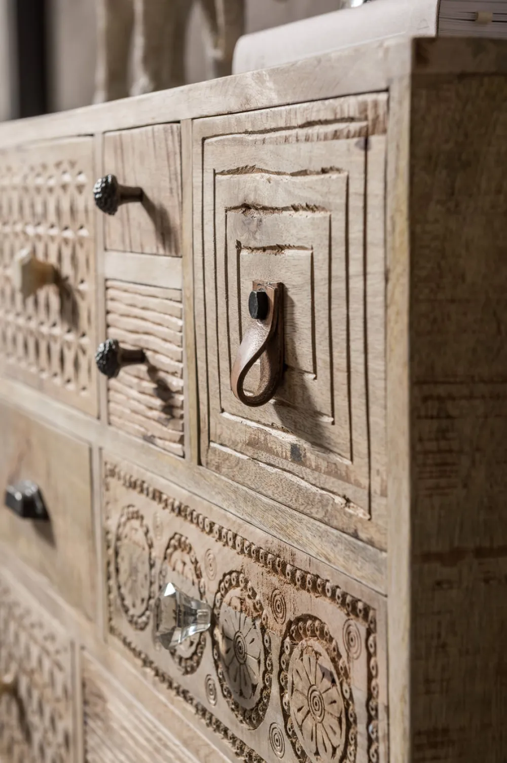 KARE Design Senkit|Olohuone*Puro Lipasto, 14 Laatikkoa