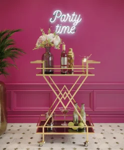 KARE Design Baarit*Pyramids Tarjoiluvaunu, Baarivaunu