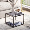 KARE Design Sohvapöydät*Quadro Sivupöytä, Musta 50x50cm