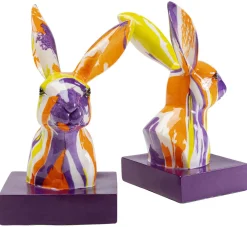 KARE Design Kirjatuet*Rabbit Holi Kani, Pupu Kirjatuet (2/Setti)