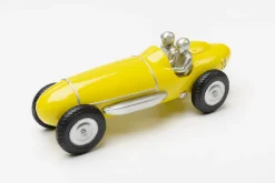 KARE Design Koriste-Esineet*Racing Car Kilpa-auto Koriste-esine, Keltainen 9cm