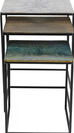 KARE Design Sohvapöydät*Ray Square Sivupöytä (3/Setti)