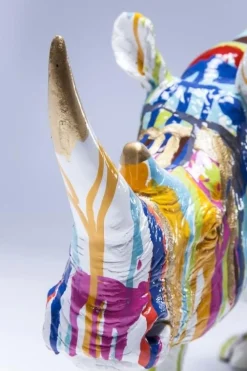 KARE Design Koriste-Esineet*Rhino Colore Sarvikuono Koriste-esine 26cm
