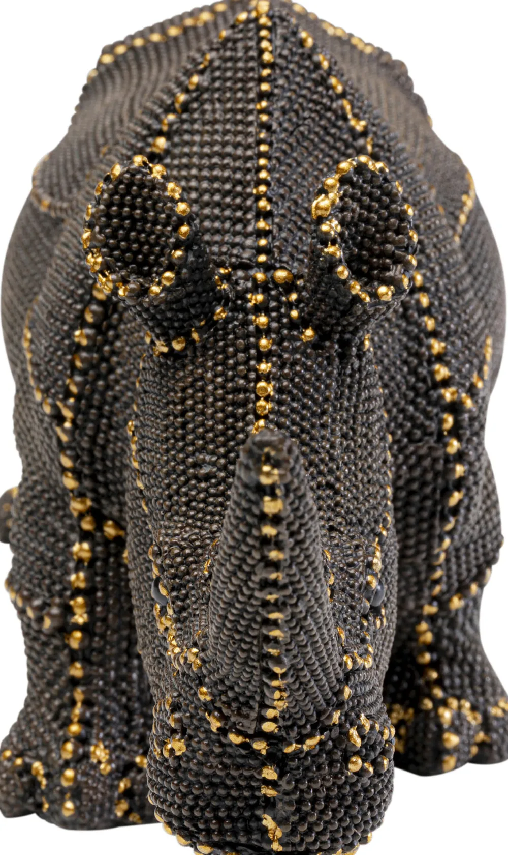 KARE Design Koriste-Esineet*Rhino Rivets Pearls Sarvikuono Koriste-esine 26cm