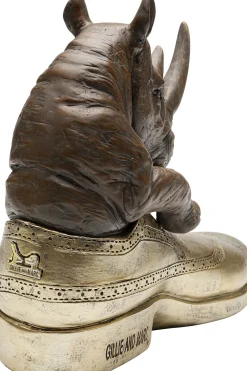 KARE Design Koriste-Esineet*Rhino Shoe Fetish Sarvikuono Koriste-esine 28cm