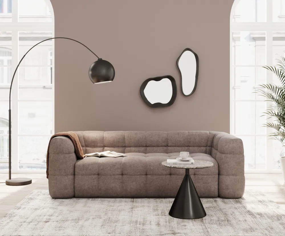 KARE Design Sohvapöydät|Olohuone*Rita Sivupöytä Musta Ø50cm