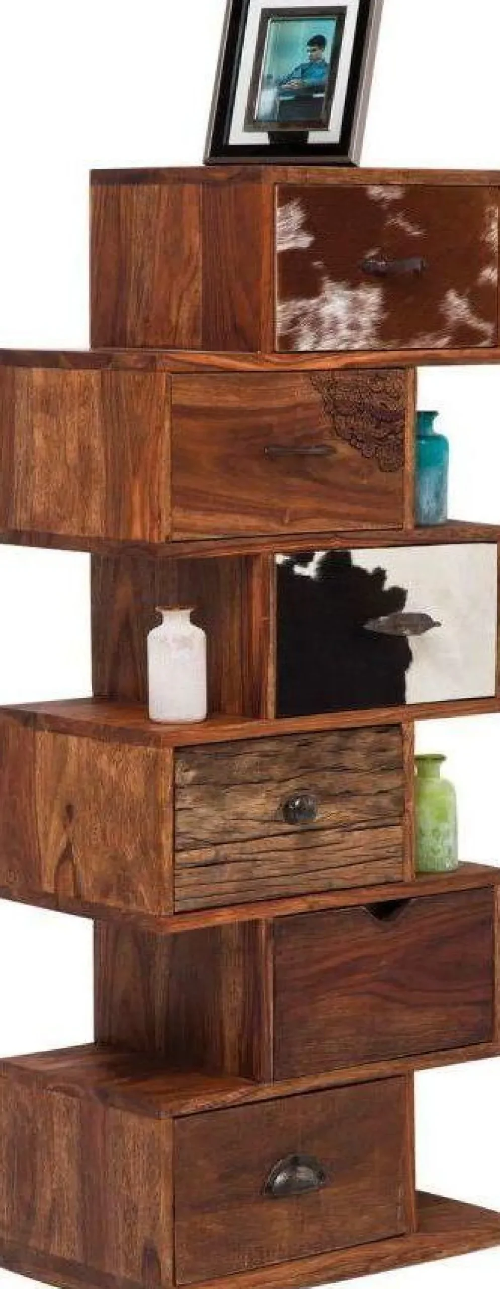 KARE Design Senkit|Lipastot*Rodeo Zick Zack Lipasto 6 Laatikkoa