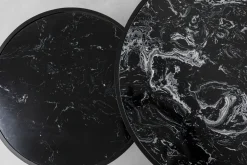 KARE Design Sohvapöydät*Roma Sohvapöytä, Musta (2/Setti)