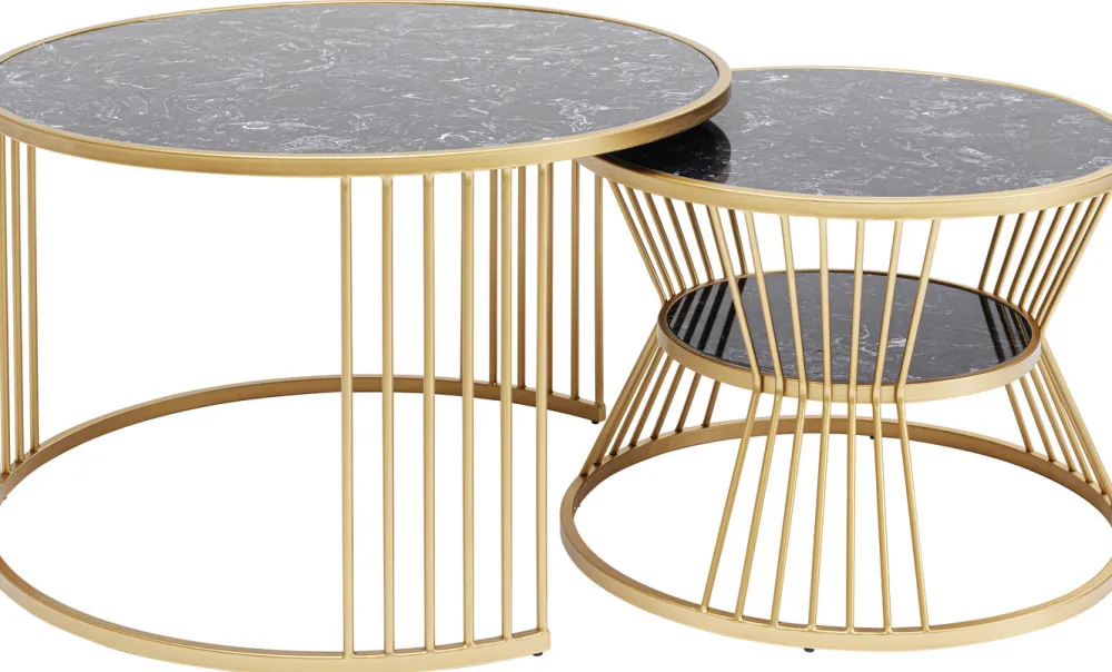 KARE Design Sohvapöydät|Olohuone*Roma Sohvapöytä (2/Setti)