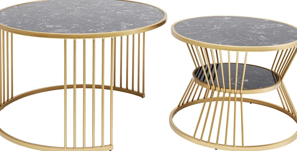 KARE Design Sohvapöydät|Olohuone*Roma Sohvapöytä (2/Setti)