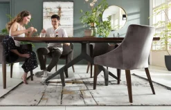 KARE Design Pöydät*Roots Dark Pöytä 100x220cm