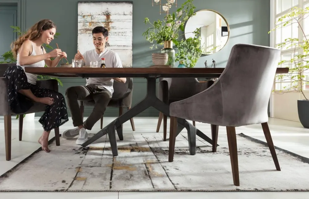 KARE Design Pöydät*Roots Dark Pöytä 100x220cm