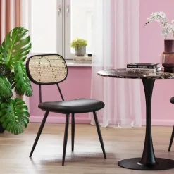 KARE Design Tuolit*Rosali Tuoli Musta