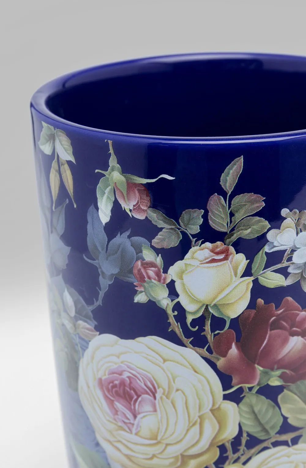 KARE Design Maljakot|Olohuone*Rose Magic Deco Maljakko Sininen 27cm