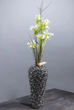 KARE Design Maljakot|Olohuone*Rose Multi Big Ruusu Maljakko, Kromi