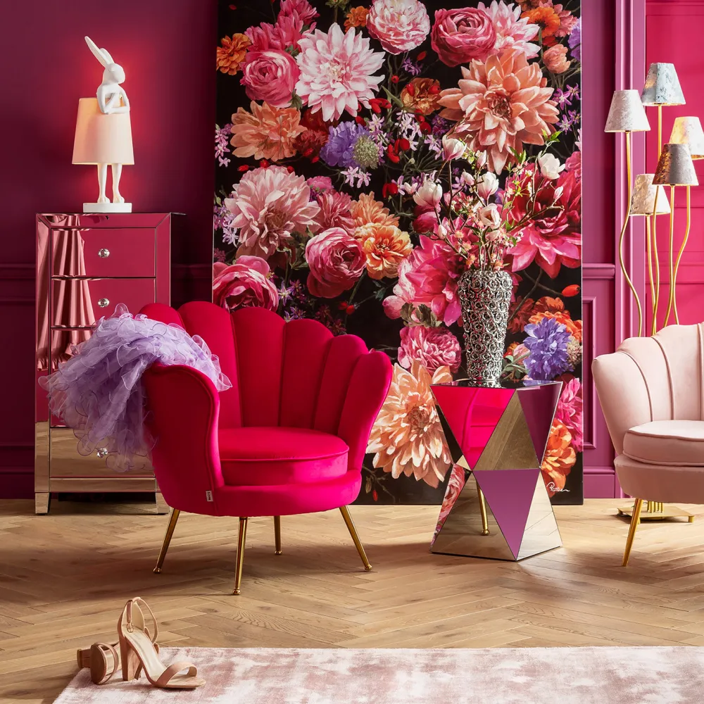 KARE Design Maljakot|Olohuone*Rose Multi Small Maljakko, Kromi