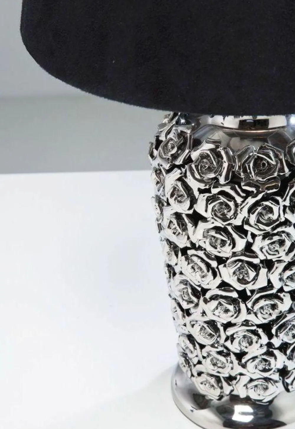 KARE Design Pöytävalaisimet*Rose Pöytävalaisin, Hopea 57cm