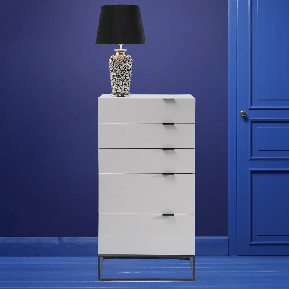 KARE Design Pöytävalaisimet*Rose Pöytävalaisin, Hopea 57cm